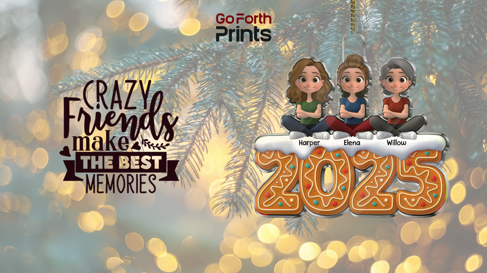 Christmas Gingerbread 2025 Gift For Besties