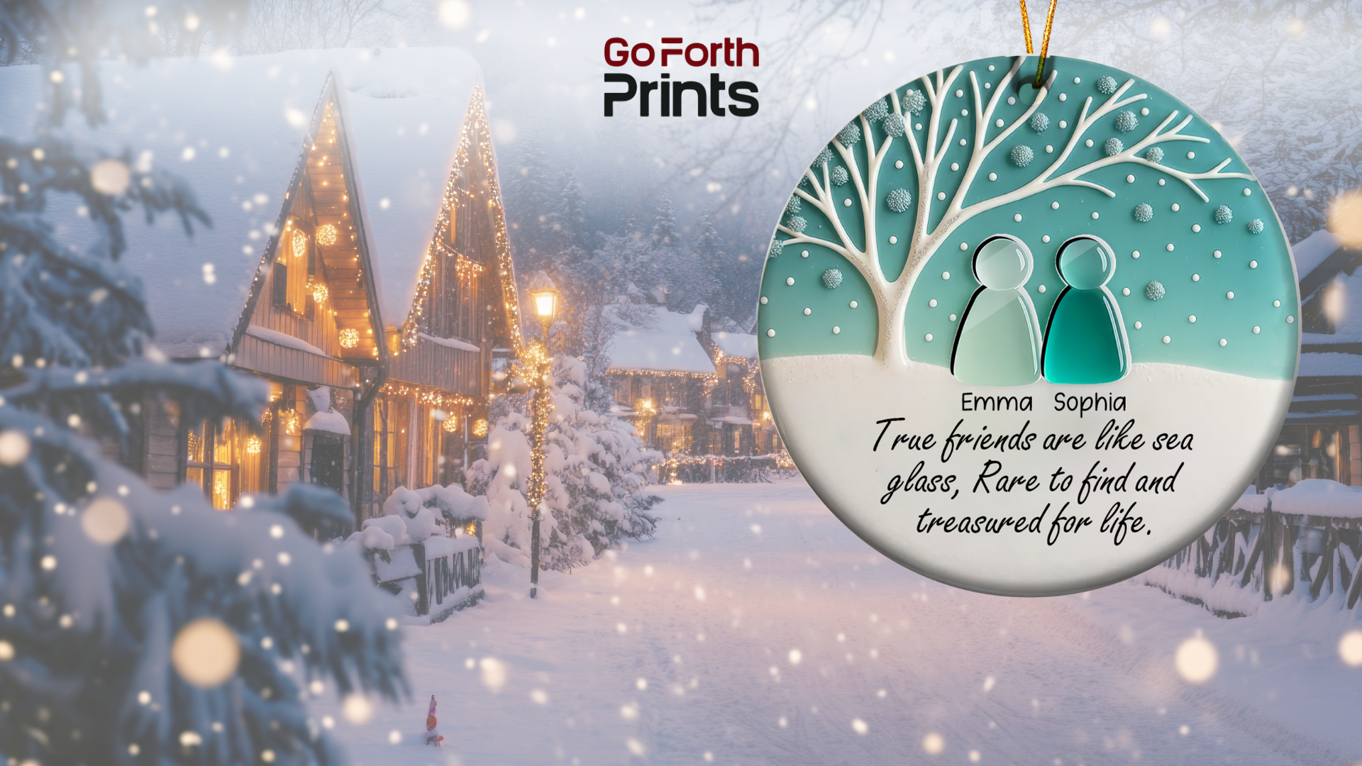 True Friends Are Like Sea Glass