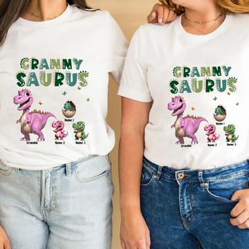 Grandma Saurus - Personalized T-Shirt